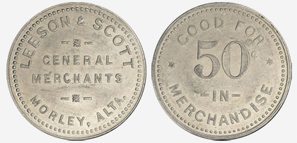 Leeson & Scott - General Merchants - Morley - 50 cents