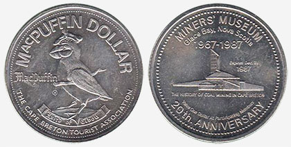 MacPuffin Dollar 1987 - Cape Breton Association