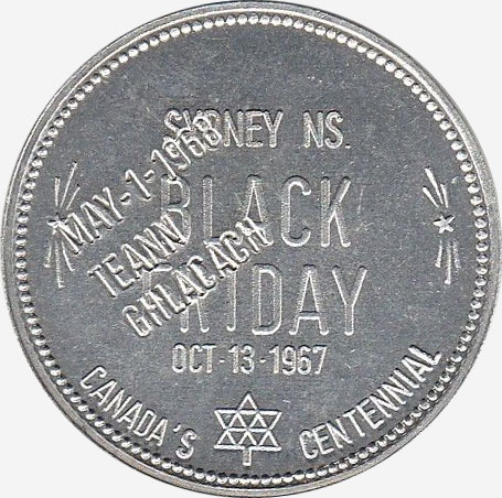 Black Friday - Sydney - Counterstamp - 1968