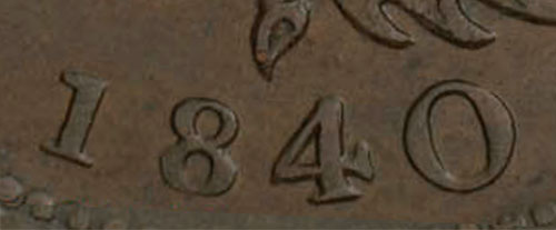 Nouvelle-Écosse - Province - 1/2 penny 1840 - Gros 0