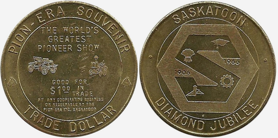 Saskatoon - Pion Era Souvenir - 1966