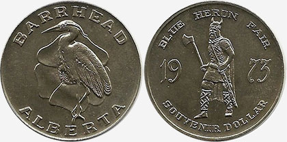 Barrhead - Trade Dollar - 1973