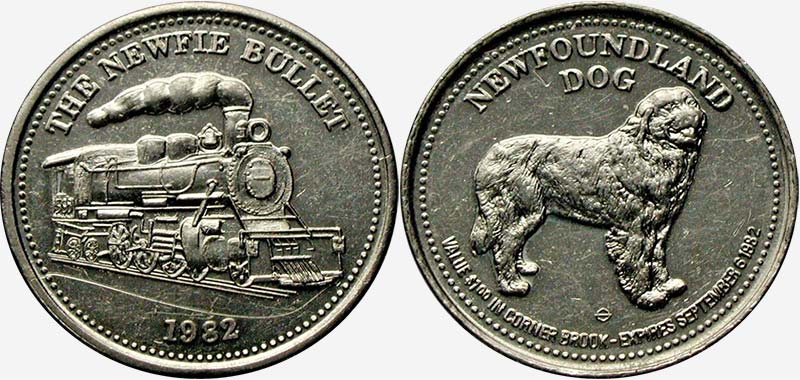 Corner Brook - Newfoundland Dog - 1981 - Silver Jubilee