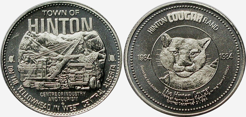 Hinton - Alberta - On the Yellowhead - 1984