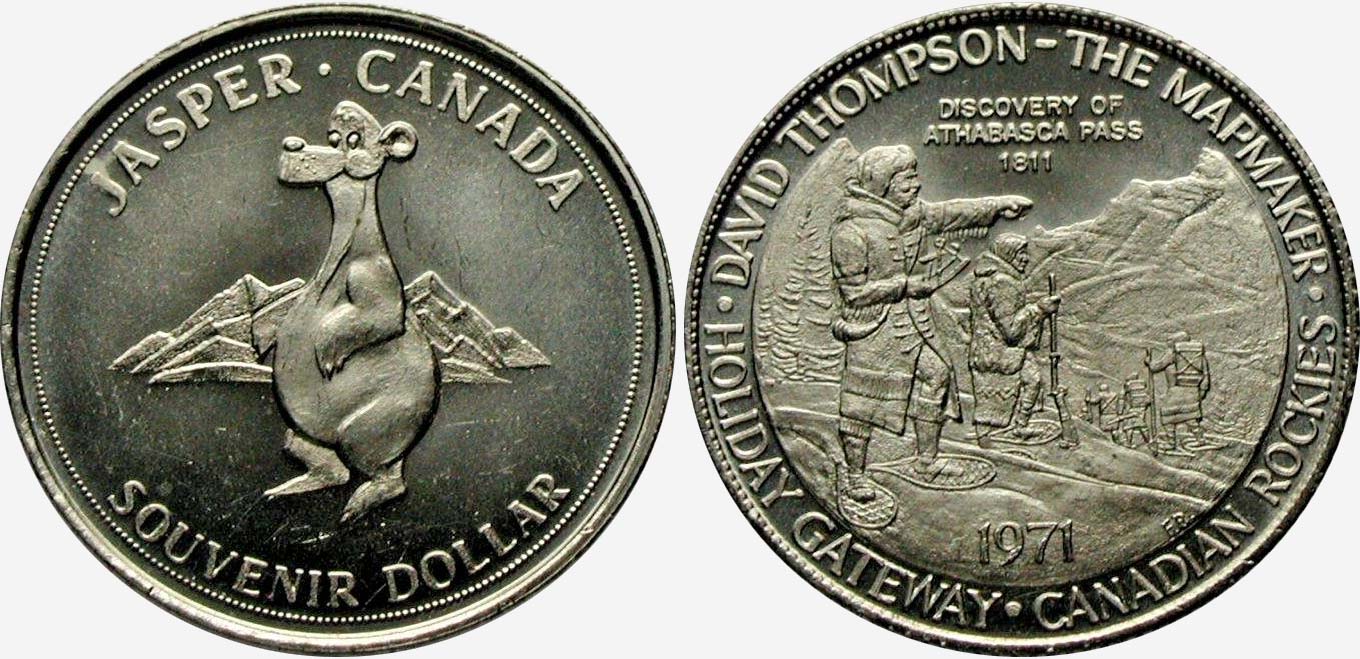 Jasper - 1971 - Souvenir Dollar