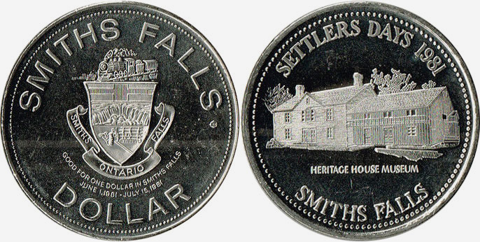 Smiths Falls - Trade Dollar - 1981