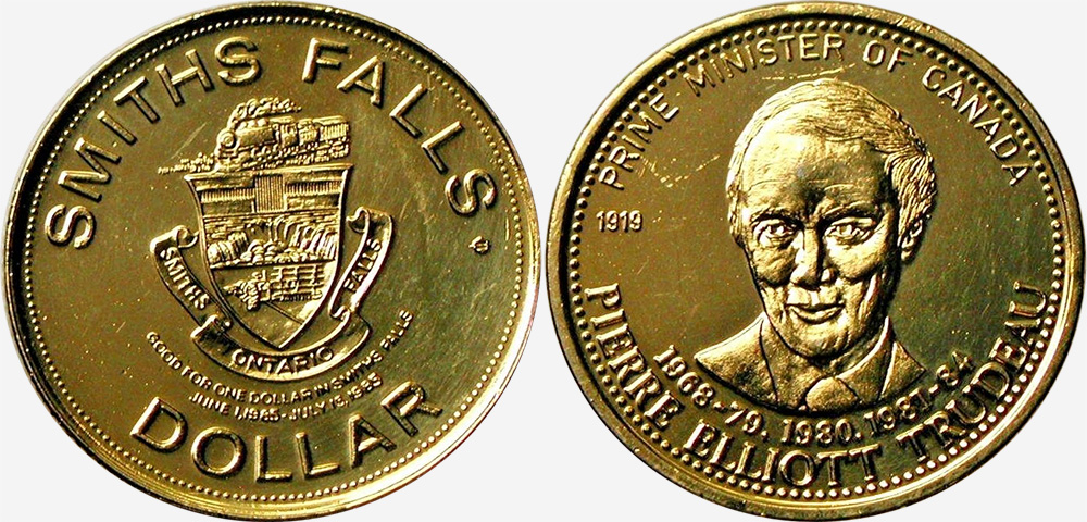 Smiths Falls - Trade Dollar - 1984
