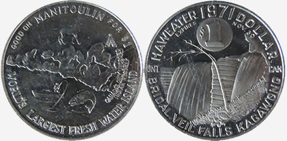Manitoulin - Haweater Dollar - 1971