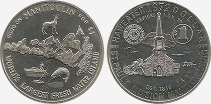 Manitoulin - Haweater Dollar - 1972