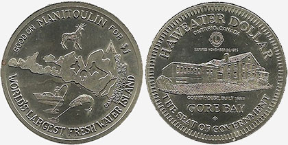 Manitoulin - Haweater Dollar - 1975