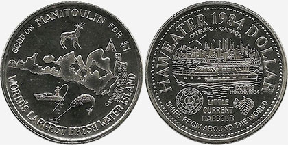 Manitoulin - Haweater Dollar - 1984