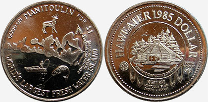 Manitoulin - Haweater Dollar - 1985