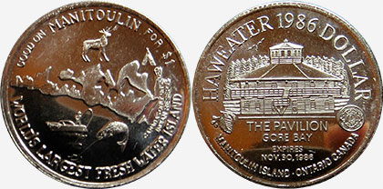 Manitoulin - Haweater Dollar - 1986