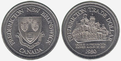 Fredericton - Trade Dollar - 1980