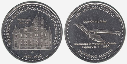 Woodstock District - Dairy County Dollar - 1980