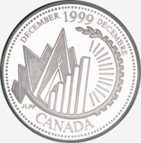 25 cents 1999 - Décembre