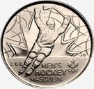 25 cents 2009 - Hockey masculin