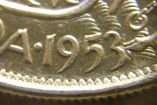 50 cents 1953 - Grosse date