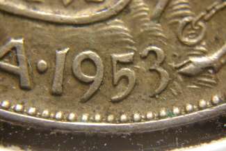 50 cents 1953 - Petite date