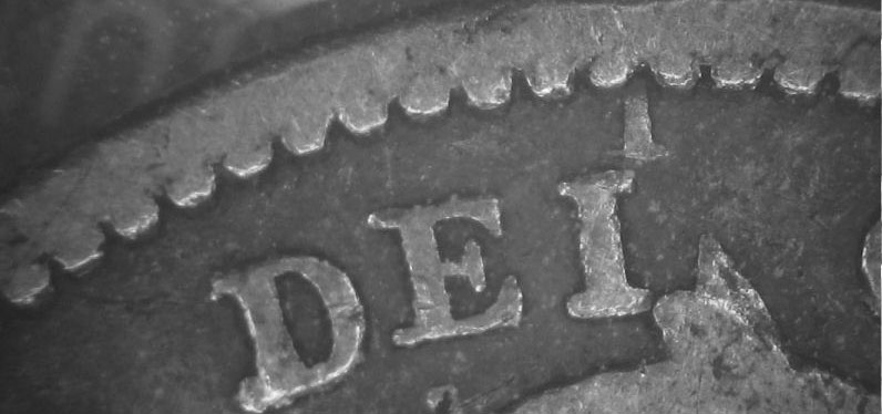 10 cents 1858 - DEI Marker
