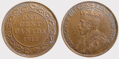 1 cent 1912