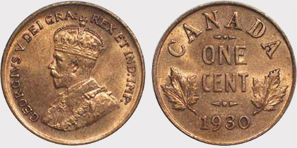 1 cent 1936