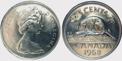 5 cents 1972
