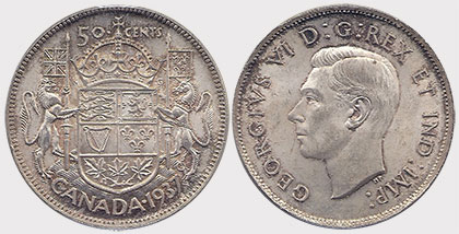 50 cents 1941