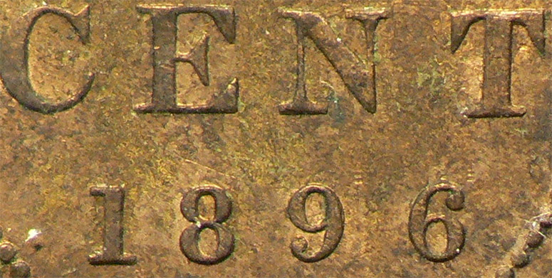1 cent 1859 - 6 éloigné