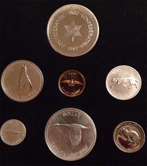 1967 Speciment SP Set - Confederation