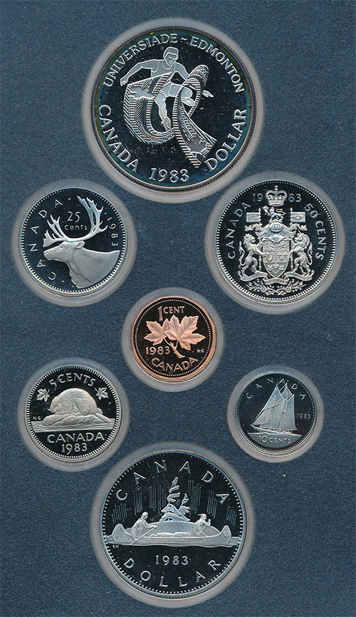 1983 PR Set - Universiade - Edmonton