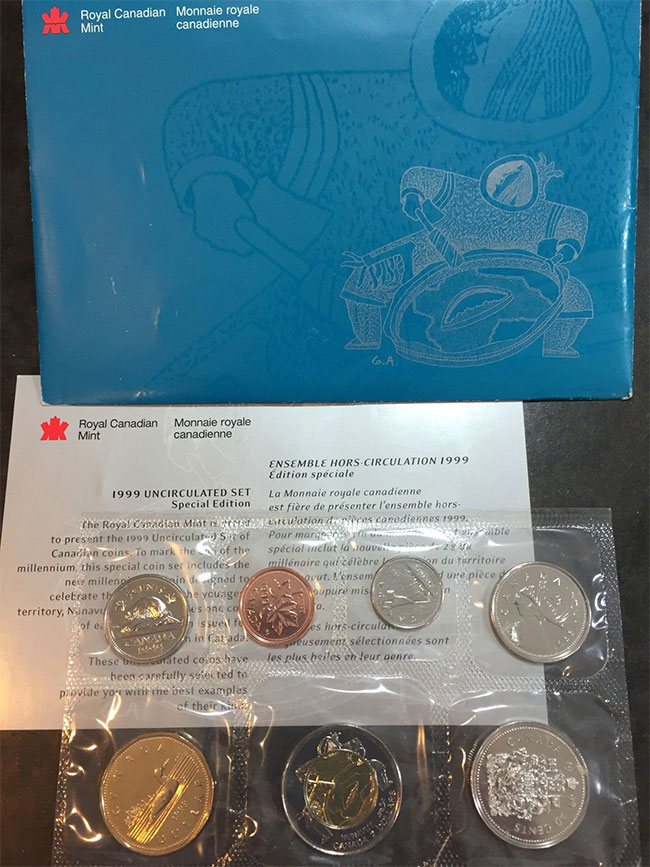 1999 PL Set - Nunavut