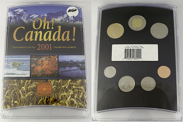 2001 PL Set - Oh Canada