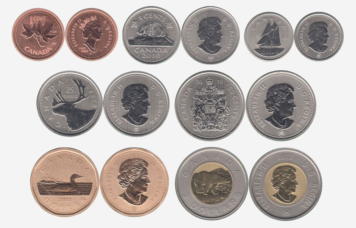 RCM Specimen Uncirculated 1987-25-cents Caribou 