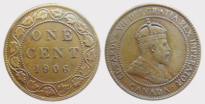 1 cent 1906