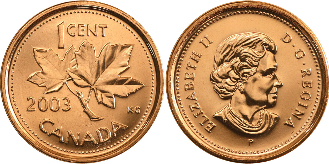 1 cent 2003