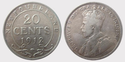 20 cents 1912