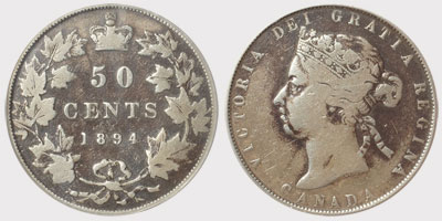 50 cents 1894
