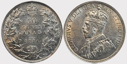 50 cents 1936