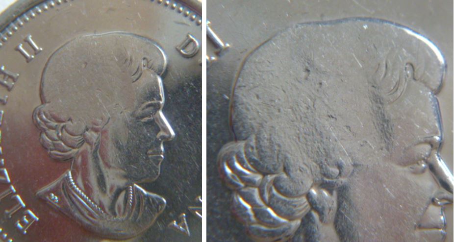 10 Cents 2015-Frappe a travers graisse cheveux effigie-3.JPG