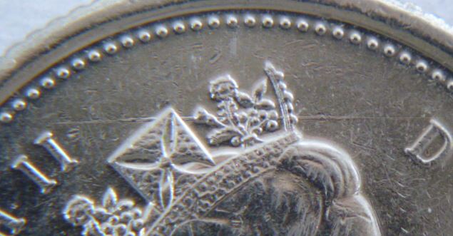 10 Cents 1999-Dommage du coin a travers la Couronne-2.JPG