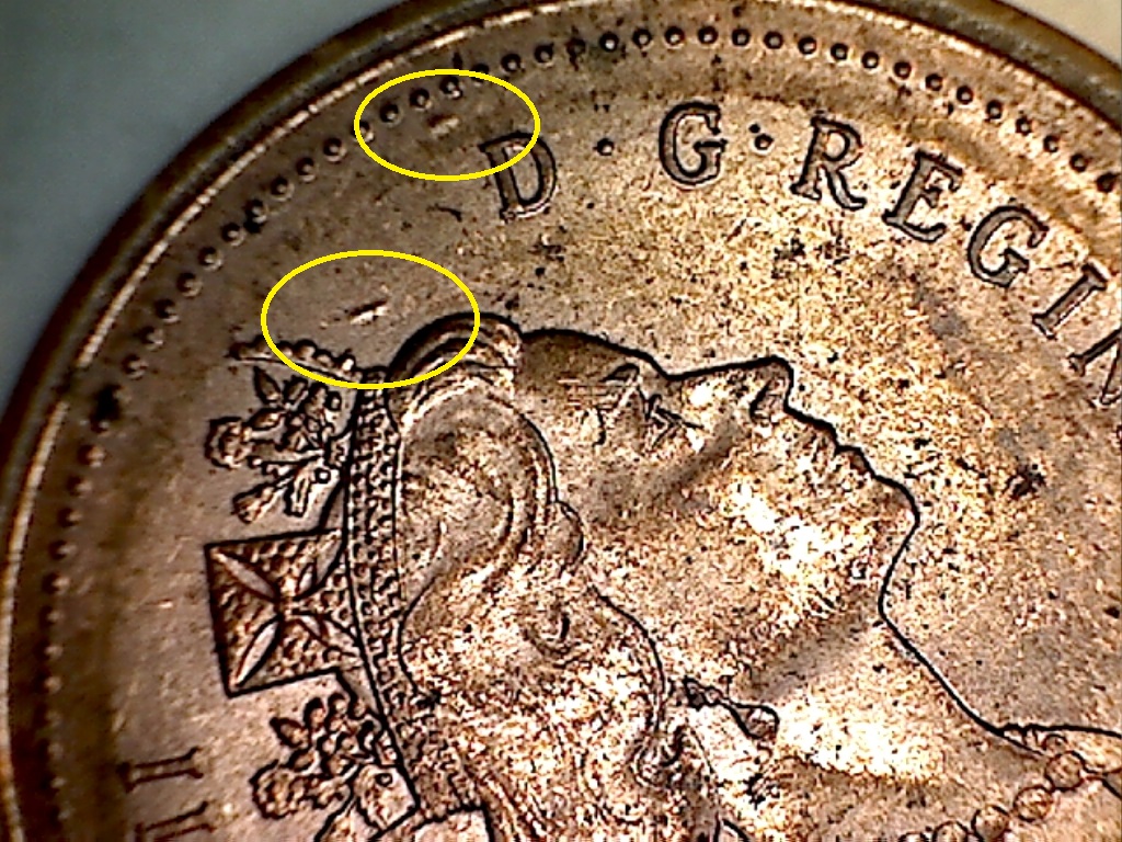 1997 Point près de la couronne et près du D de D.G B019089C.jpg