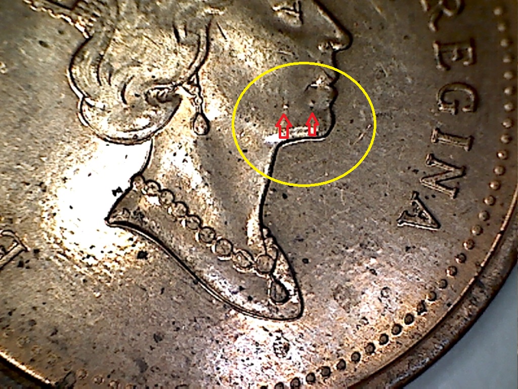 1999 Défaut ds. N CANADA, pt. sous B et pts. sur Reine B019057C 3 de 3.jpg