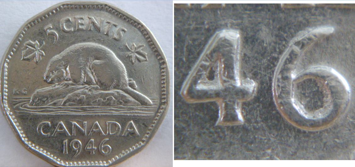 5 Cents 1946-Accumulation dans le 46-1.JPG