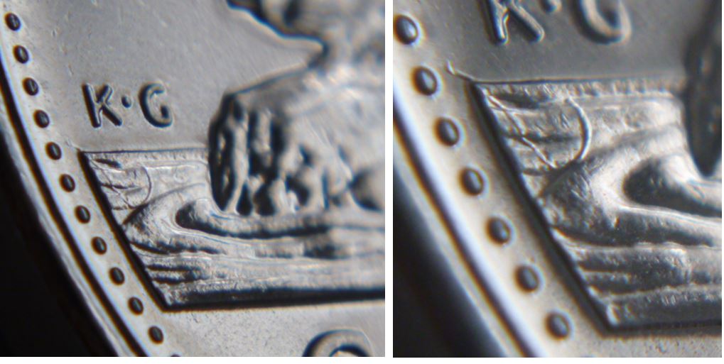 5 Cents 2010-Un crochet dans l'eau devant buche-Éclat coin ou accumulation-2.JPG