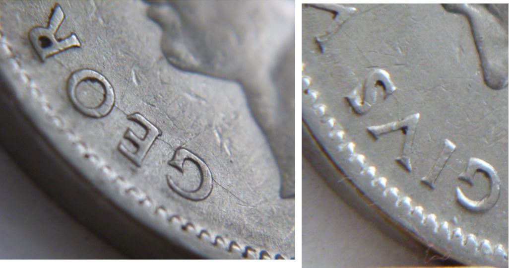5 Cents 1940-Coin entrechoque reves-Coin fendillé revers et avers+Double front lumineux+Rotation-2.JPG