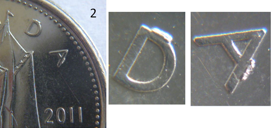 10 Cents 2011-Éclat de coin sur le DA de canaDA-2.JPG