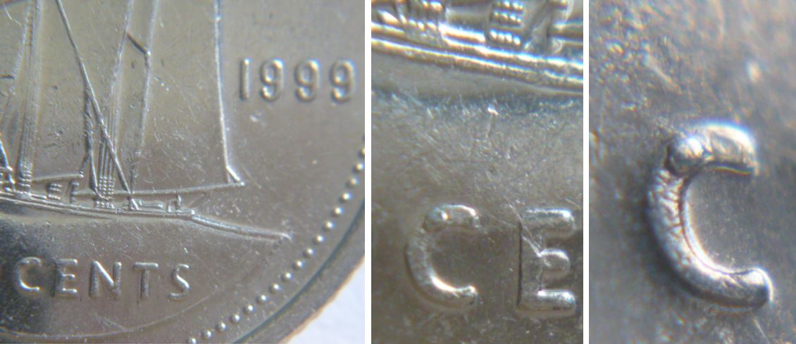 10 Cents 1999-Éclat de coin sur C de Cents.JPG