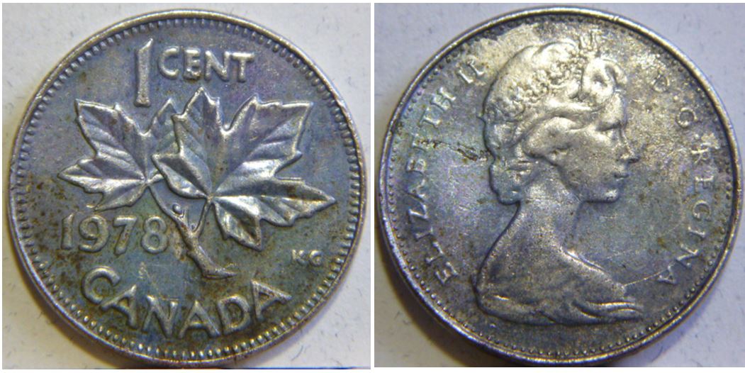 1 Cents 1978-Bizare de couleur-1.JPG