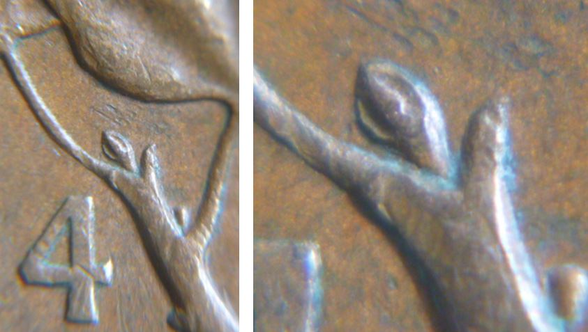 1 Cent 1964- Le bourgeon se préparer enfin a ouvrir-2.JPG
